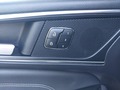 View of control buttons for electric seat adjustment