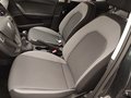 View of front seats
