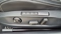 View of control buttons for electric seat adjustment
