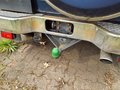 View of trailer tow-bar hitch