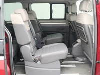 Vista del asiento trasero
