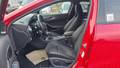 View of front seats