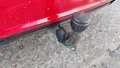 View of trailer tow-bar hitch