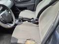 View of front seats