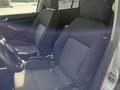 View of front seats