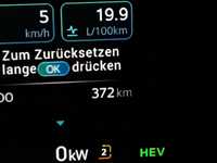 Ansicht Kombiinstrument
