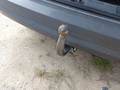 View of trailer tow-bar hitch