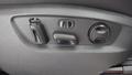 View of control buttons for electric seat adjustment