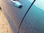 Traces of impact on door edge front left