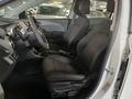 View of front seats