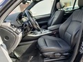 View of front seats