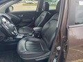 View of front seats