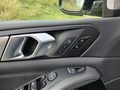 View of control buttons for electric seat adjustment