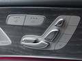 View of control buttons for electric seat adjustment