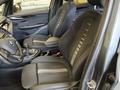 View of front seats