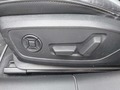 View of control buttons for electric seat adjustment