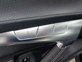 View of control buttons for electric seat adjustment