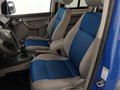 View of front seats