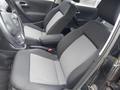 View of front seats