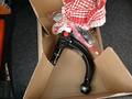 View of trailer tow-bar hitch