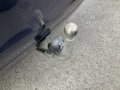 View of trailer tow-bar hitch