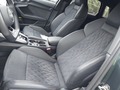 View of front seats