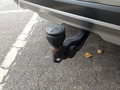 View of trailer tow-bar hitch