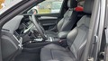 View of front seats