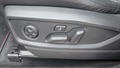 View of control buttons for electric seat adjustment