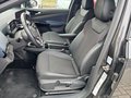 View of front seats