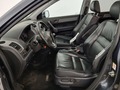 View of front seats