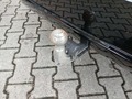 View of trailer tow-bar hitch
