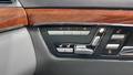 View of control buttons for electric seat adjustment