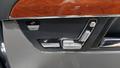 View of control buttons for electric rear seat adjustment