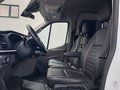 View of front seats