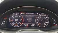 View of instrument panel