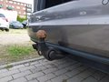 View of trailer tow-bar hitch