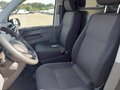 View of front seats