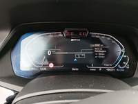View of instrument panel