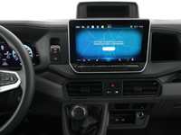 View of centre console