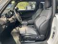 View of front seats
