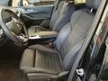 View of front seats