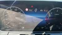 View of instrument panel