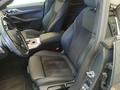 View of front seats