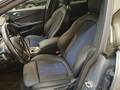 View of front seats