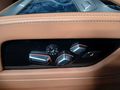 View of control buttons for electric rear seat adjustment