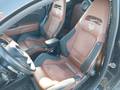 View of front seats