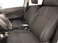 View of front seats