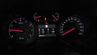 View of instrument panel