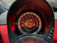 View of instrument panel